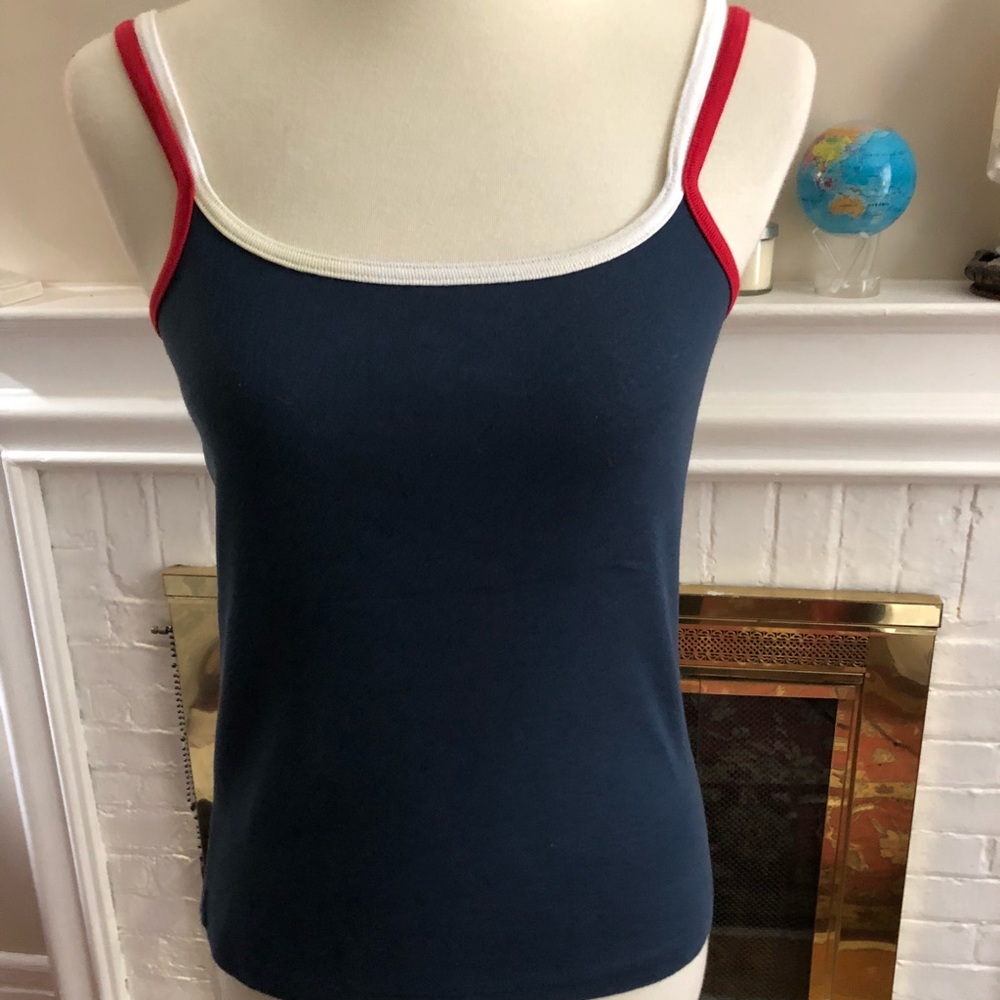 Women's H&M Navy Tank Top Size L - Picture 1 of 3